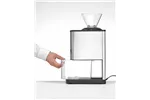 Kruszarka do lodu, srebrny, 230V/70W, 170x290x462mm BarUp 271520