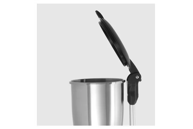 Kruszarka do lodu, 3L, jasnoszary, 230V/200W, 189x344x525mm BarUp 271599