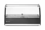 Witryna grzewcza nastawna, pojedyncza, czarny, 220-240V/800W, 554x376x311mm HENDI 273982