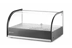 Witryna grzewcza nastawna, pojedyncza, czarny, 220-240V/800W, 554x376x311mm HENDI 273982