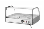 Witryna grzewcza nastawna, pojedyncza, czarny, 220-240V/800W, 554x376x311mm HENDI 273982