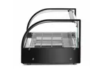 Witryna grzewcza nastawna, pojedyncza, czarny, 220-240V/800W, 554x376x311mm HENDI 273982