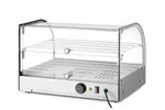 Witryna grzewcza podwójna, podwójna, czarny, 220-240V/800W, 554x376x376mm HENDI 273999