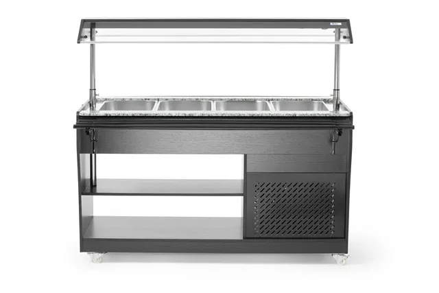 Bufet sałatkowy, GN 1/1, 220-240V/170W, 1490x765x1370mm Arktic 274057