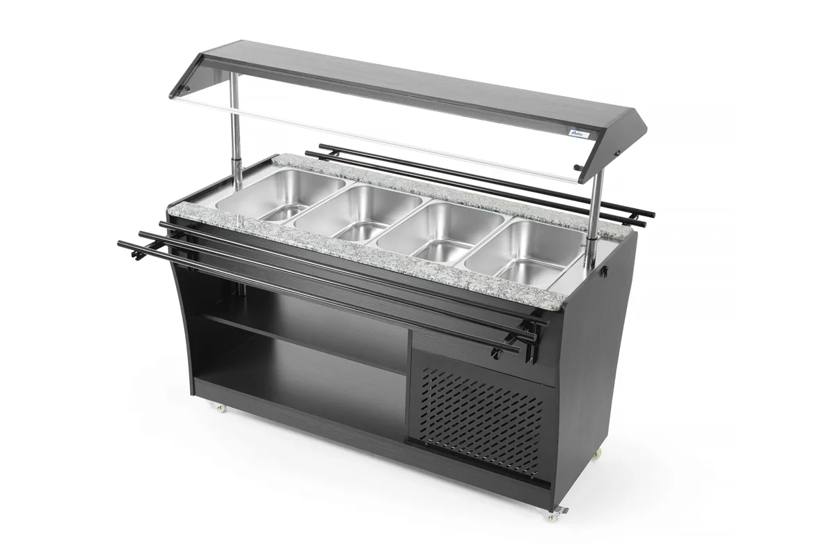 Bufet sałatkowy, GN 1/1, 220-240V/170W, 1490x765x1370mm Arktic 274057