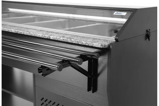 Bufet sałatkowy, GN 1/1, 220-240V/170W, 1490x765x1370mm Arktic 274057