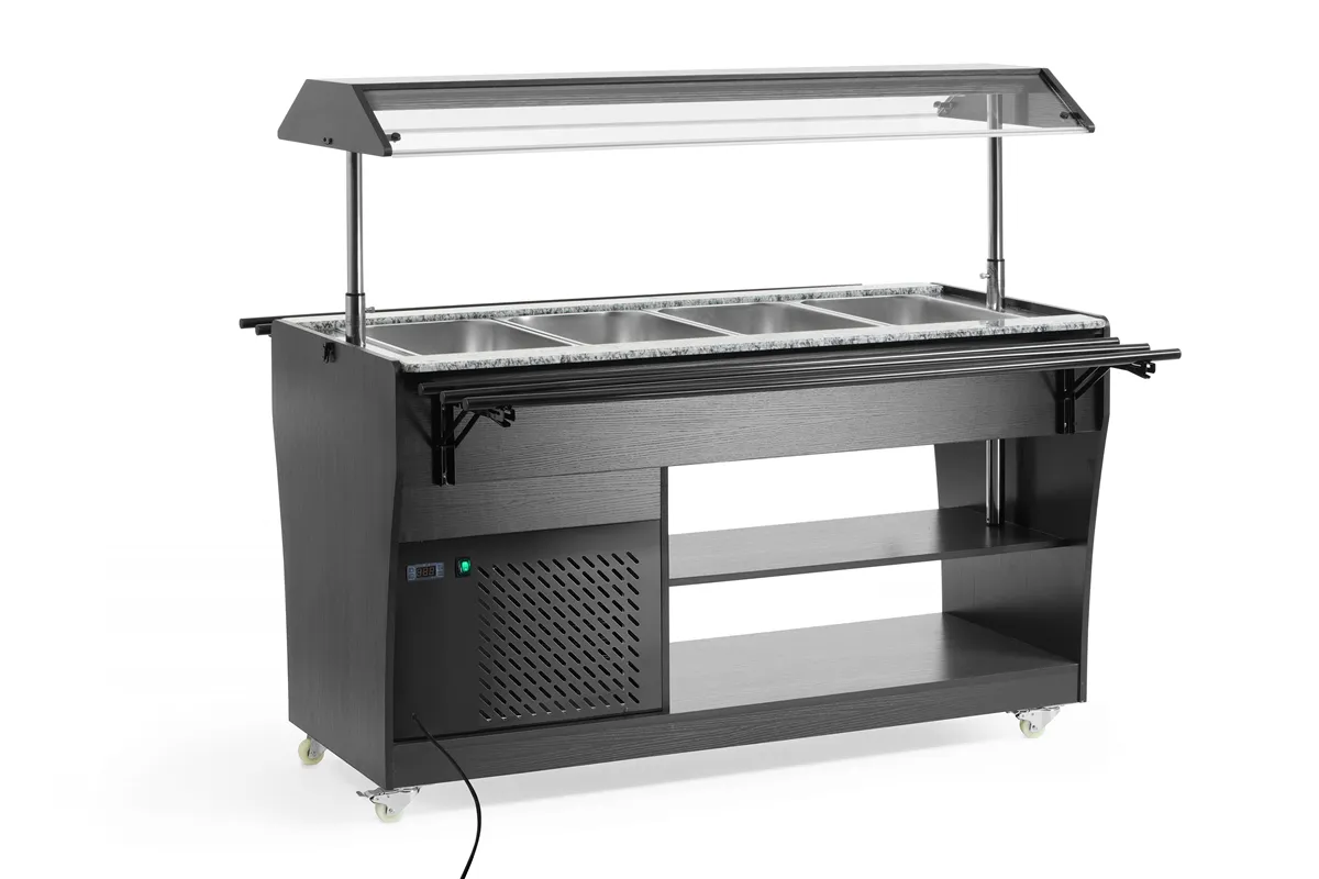 Bufet sałatkowy, GN 1/1, 220-240V/170W, 1490x765x1370mm Arktic 274057