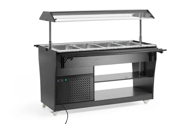 Bufet sałatkowy, GN 1/1, 220-240V/170W, 1490x765x1370mm Arktic 274057