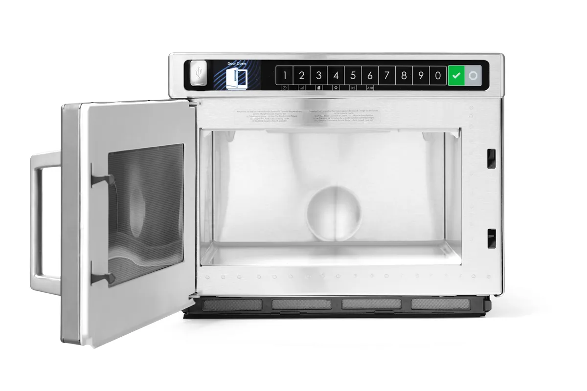 Kuchenka mikrofalowa 17 l, 100 programów, 17L, 230V/2300W, 419x578x343mm HENDI 280133