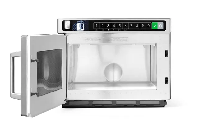 Kuchenka mikrofalowa 17 l, 100 programów, 17L, 230V/2300W, 419x578x343mm HENDI 280133