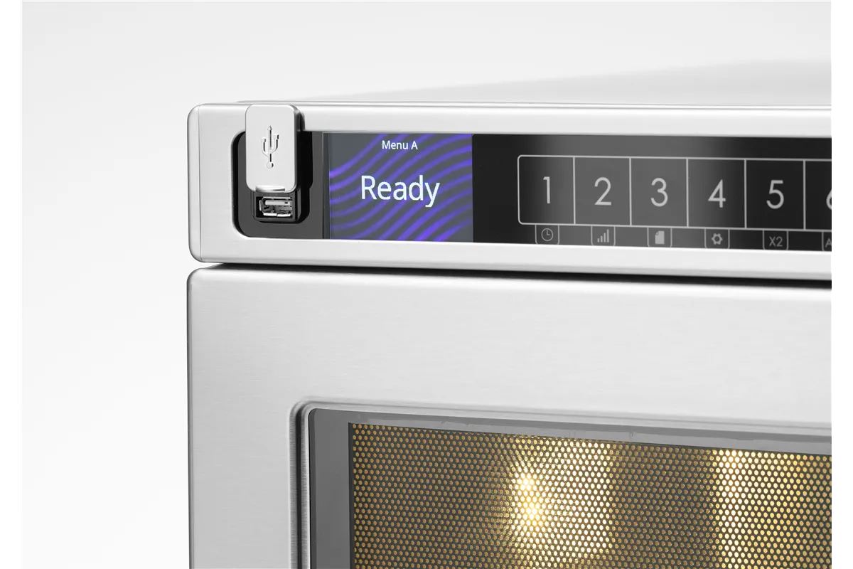 Kuchenka mikrofalowa 17 l, 100 programów, 17L, 230V/2300W, 419x578x343mm HENDI 280133