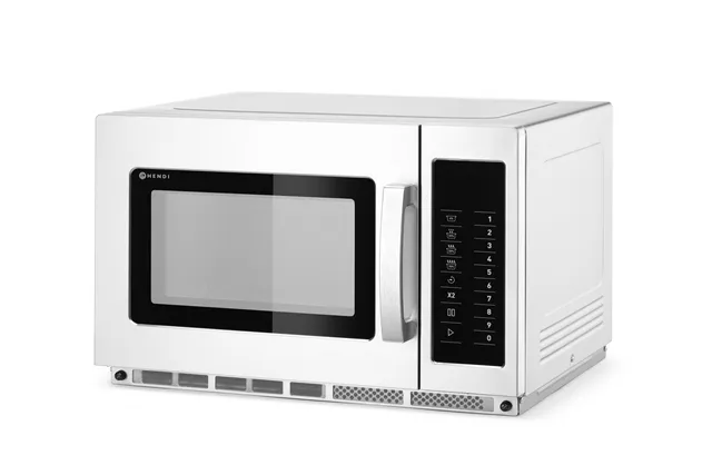 Kuchenka mikrofalowa z możliwością programowania 1800 W, 34L, 230V/3000W, 572x520x363mm HENDI 281369