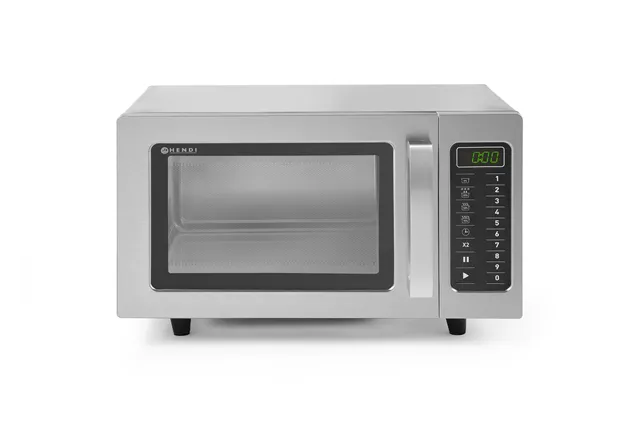 Kuchenka mikrofalowa z możliwością programowania 1000 W, 23L, 230V/1550W, 509x572x306mm HENDI 281444