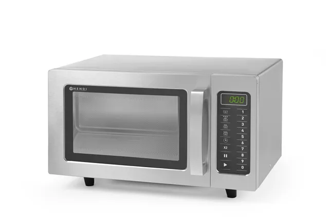 Kuchenka mikrofalowa z możliwością programowania 1000 W, 23L, 230V/1550W, 509x572x306mm HENDI 281444