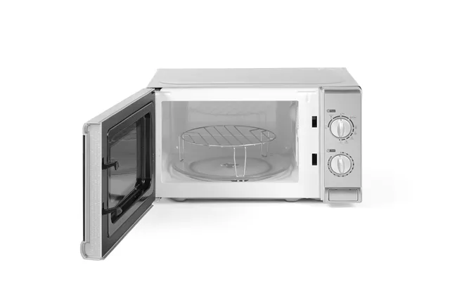 Kuchenka mikrofalowa z funkcją grilla, 20L, 230V/1050W, 435x360x251mm HENDI 281710