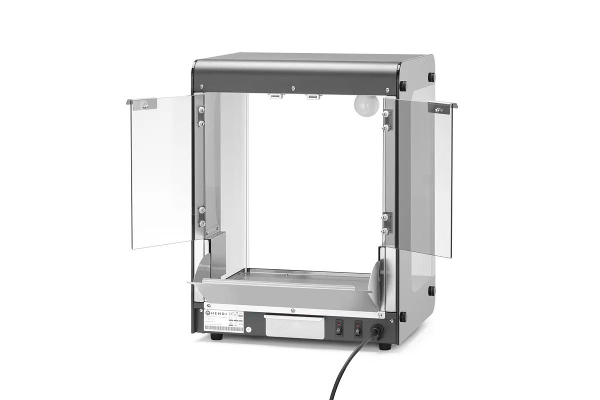Podgrzewacz do nachosów, czarny, 220-240V/500W, 400x344x525mm HENDI 282779