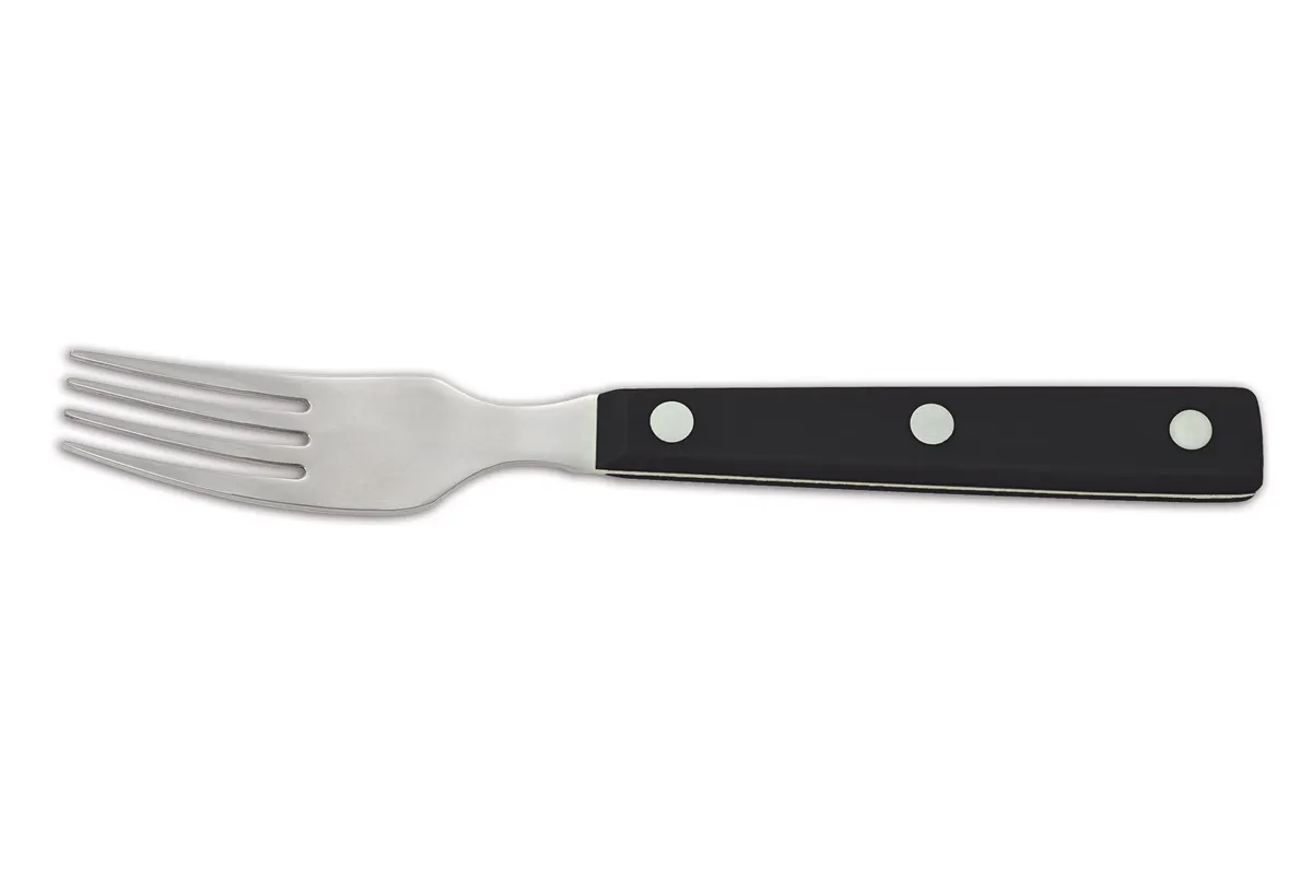 Widelec do steków, seria STEAK BASIC, STEAK BASIC, czarny, 195mm, Ząbkowany Arcoroc 374700