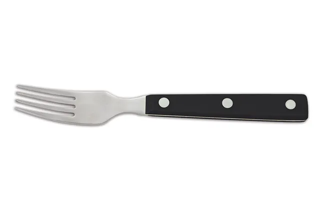 Widelec do steków, seria STEAK BASIC, STEAK BASIC, czarny, 195mm, Ząbkowany Arcoroc 374700