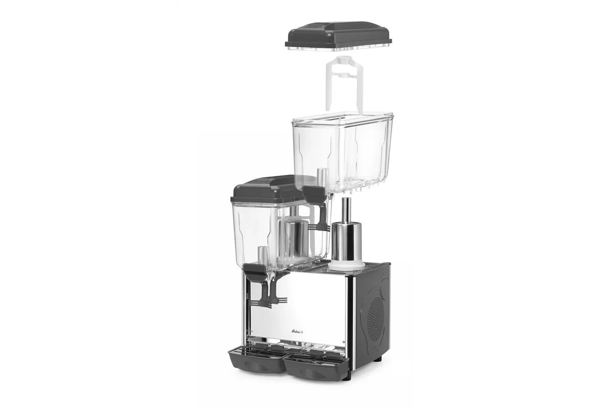 Dyspenser do soków 2×12 l, 24L, 230V/370W, 485x415x645mm Arktic 425206