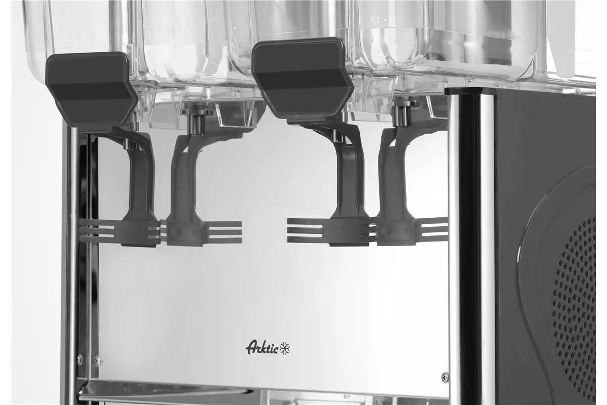 Dyspenser do soków 2×12 l, 24L, 230V/370W, 485x415x645mm Arktic 425206