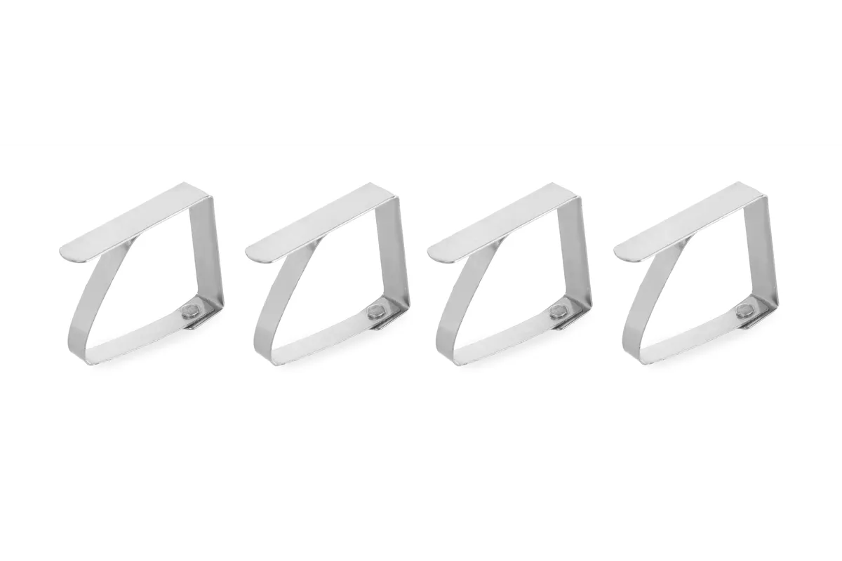 Klipsy do obrusów – 4 szt., 4 szt., 50x10x40mm HENDI 444023