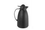 Termos ze szklanym wkładem, 1L, czarny, ⌀140x268mm HENDI 449608