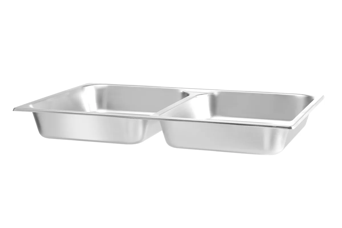 Pojemnik na żywność GN 1/1, dzielony, 7,5L, 530x325x65mm HENDI 470190