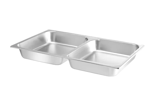 Pojemnik na żywność GN 1/1, dzielony, 7,5L, 530x325x65mm HENDI 470190