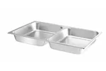 Pojemnik na żywność GN 1/1, dzielony, 7,5L, 530x325x65mm HENDI 470190