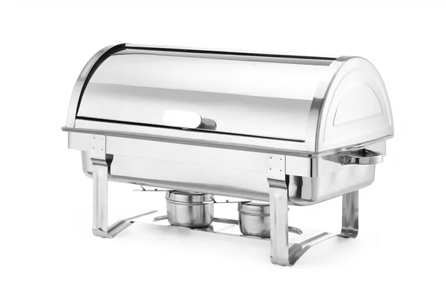 Podgrzewacz na pastę Rolltop GN 1/1, 9L, 590x340x400mm HENDI 470206