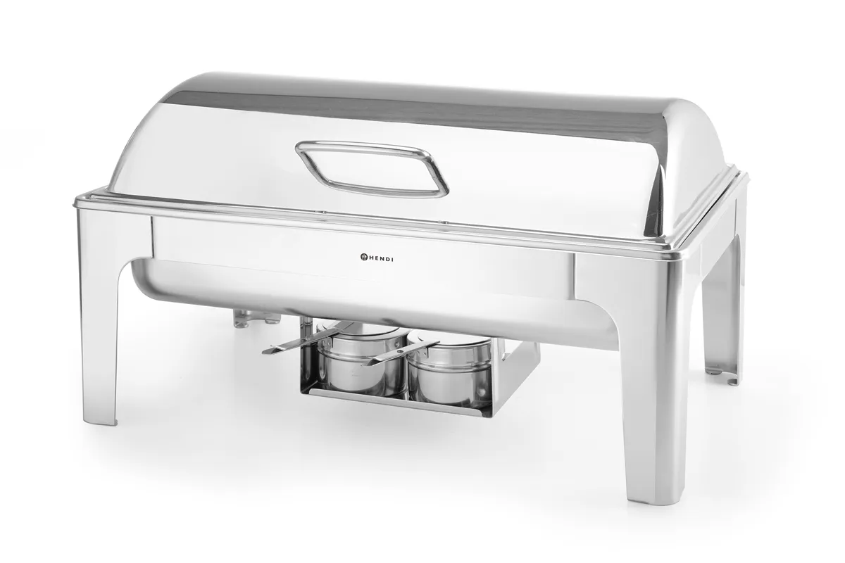 Podgrzewacz na pastę GN 1/1 polerowany na wysoki połysk, Profi Line, 9L, 570x405x320mm HENDI 470213