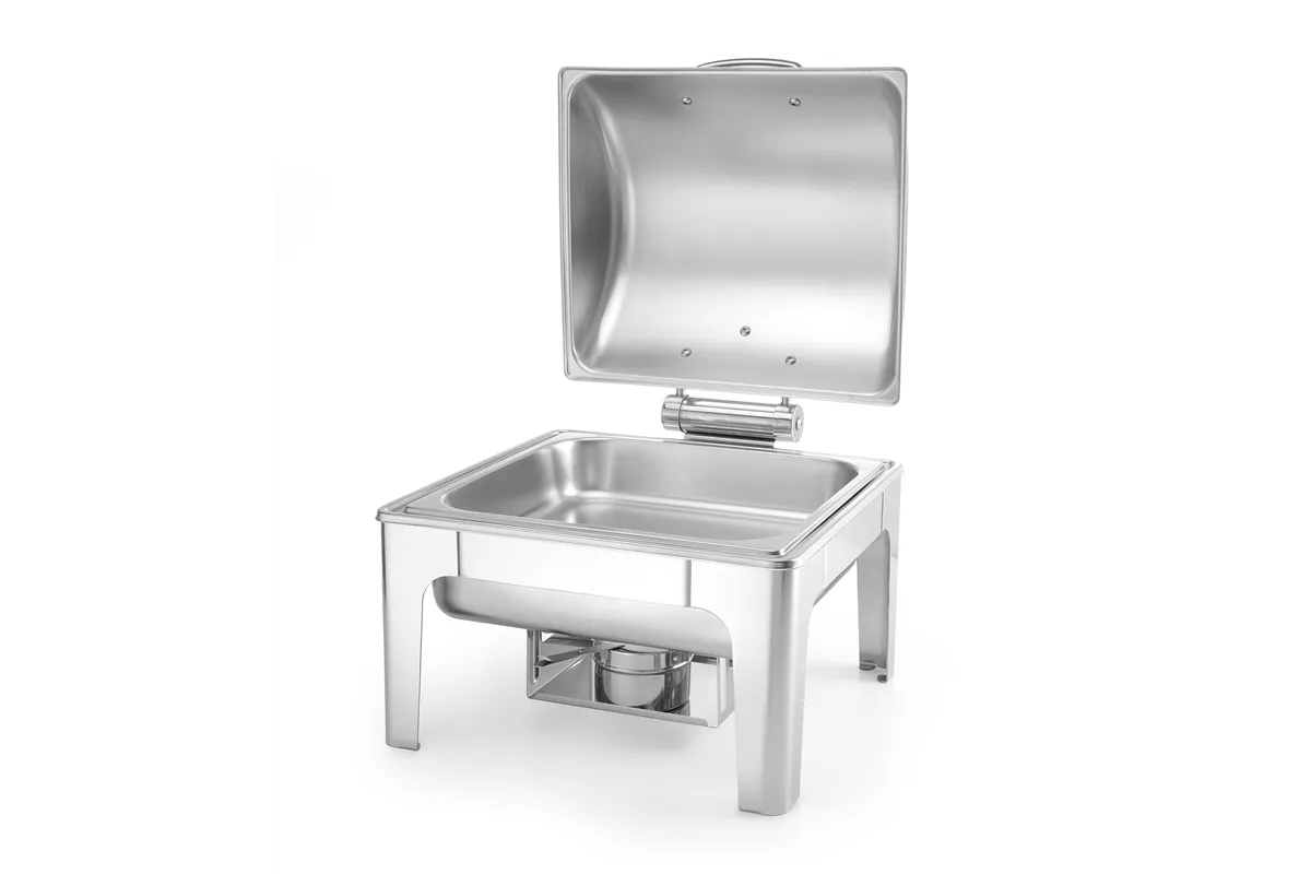 Podgrzewacz na pastę GN 2/3 polerowany na wysoki połysk, Profi Line, 6L, 395x405x320mm HENDI 470237