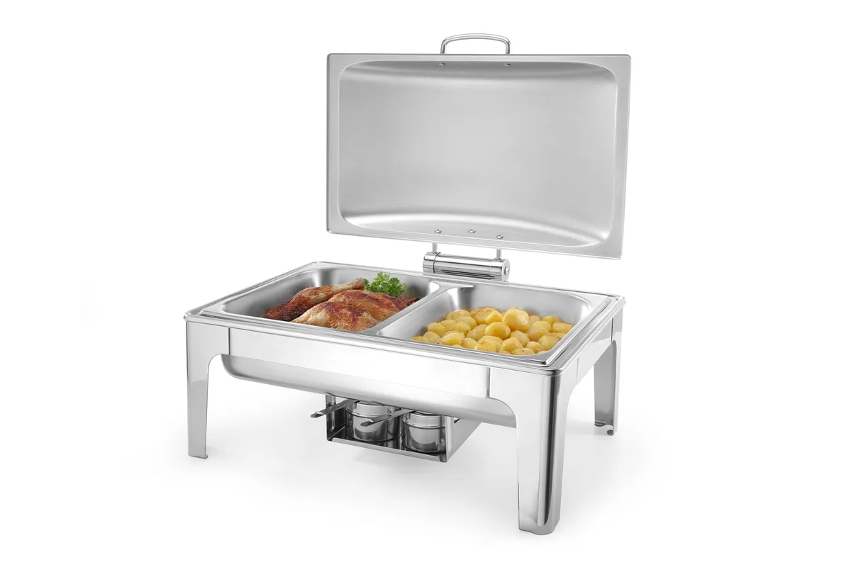 Podgrzewacz na pastę GN 1/1, satynowany, Profi Line, 9L, 570x430x290mm HENDI 470251