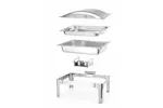 Podgrzewacz na pastę GN 1/1, satynowany, Profi Line, 9L, 570x430x290mm HENDI 470251
