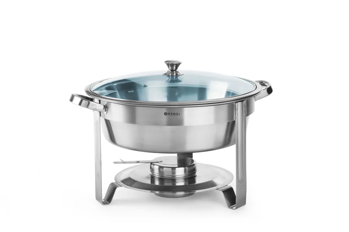 Podgrzewacz na pastę okrągły, Kitchen Line, 3,5L, ⌀390x270mm HENDI 470619