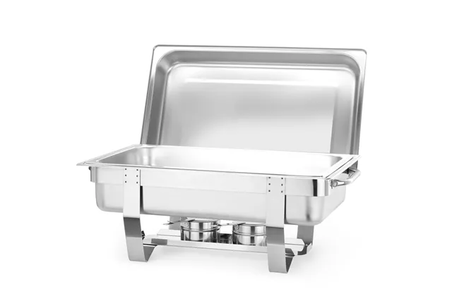 Podgrzewacz na pastę GN 1/1 – zestaw z pojemnikami GN, Kitchen Line, 585x385x315mm HENDI 471050