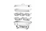 Podgrzewacz na pastę GN 1/1 – zestaw z pojemnikami GN, Kitchen Line, 585x385x315mm HENDI 471050