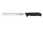 Nóż do chleba ząbkowanym ostrzem, czarny, 348mm Victorinox 5.2533.21