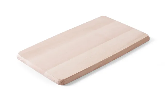 Deska do krojenia, jasne drewno, 390x230mm HENDI 505205
