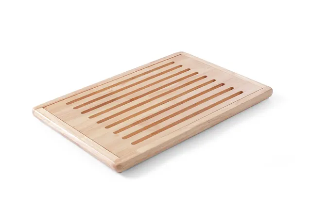 Deska do krojenia pieczywa, ciemne drewno, 475x322mm HENDI 505502
