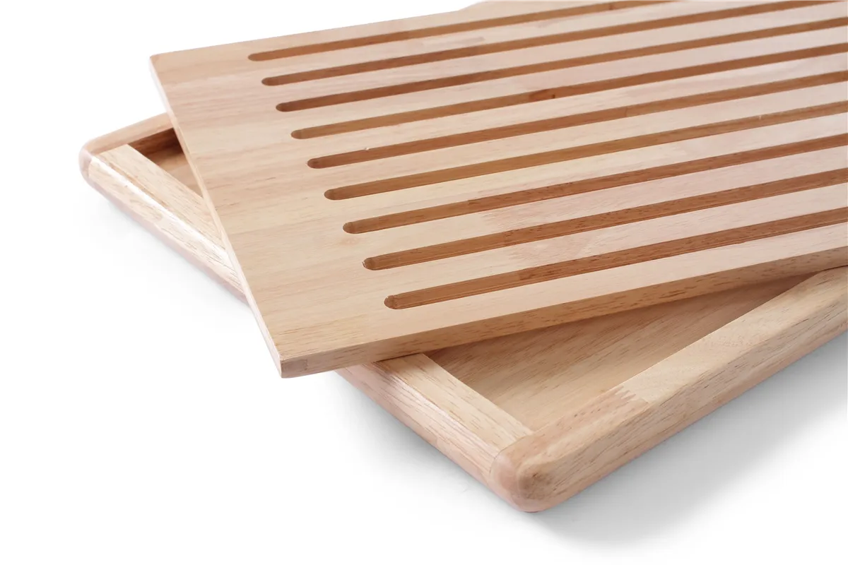 Deska do krojenia pieczywa, ciemne drewno, 475x322mm HENDI 505502
