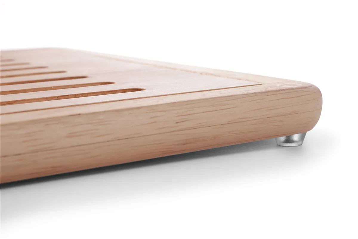 Deska do krojenia pieczywa, ciemne drewno, 475x322mm HENDI 505502