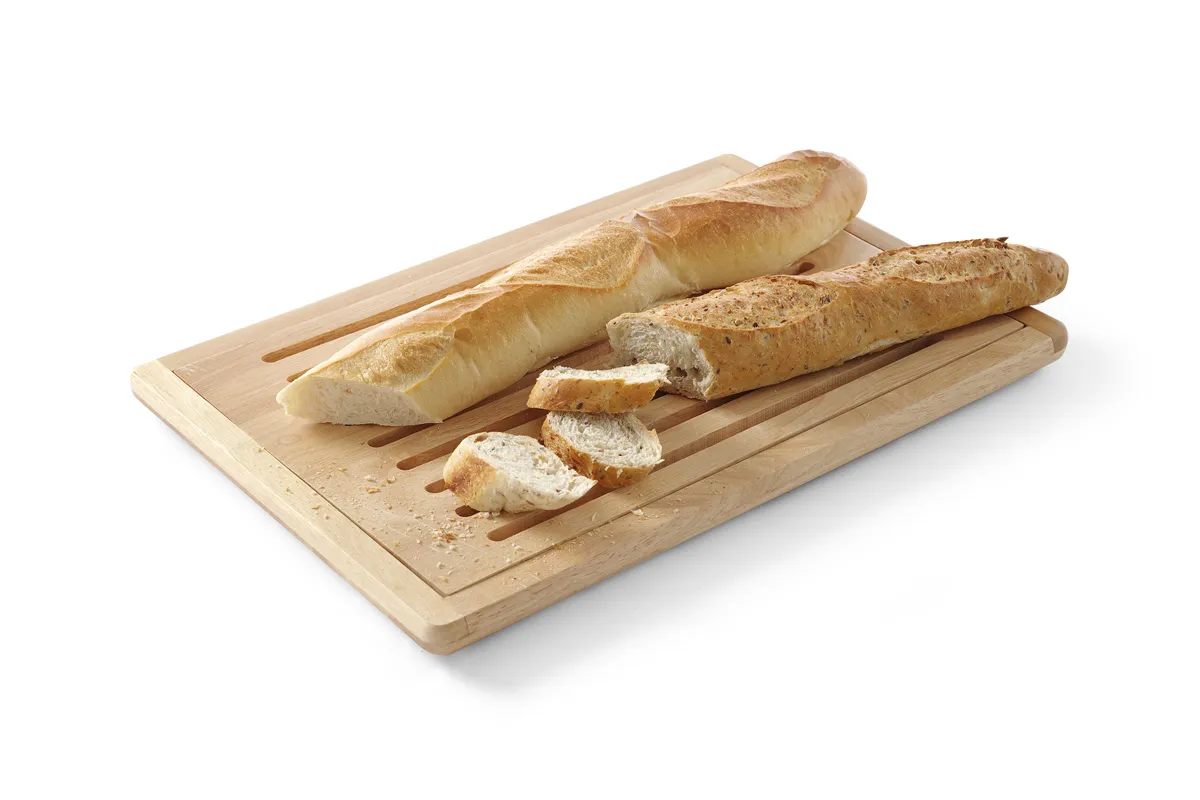 Deska do krojenia pieczywa, ciemne drewno, 475x322mm HENDI 505502