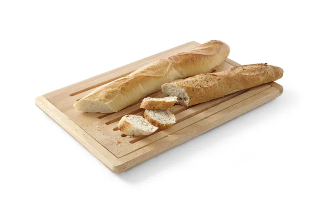 Deska do krojenia pieczywa, ciemne drewno, 475x322mm HENDI 505502