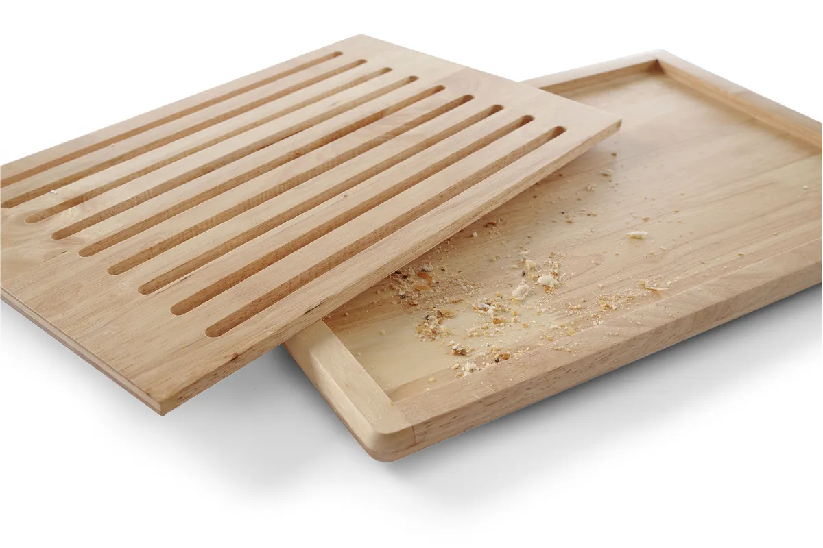 Deska do krojenia pieczywa, ciemne drewno, 475x322mm HENDI 505502