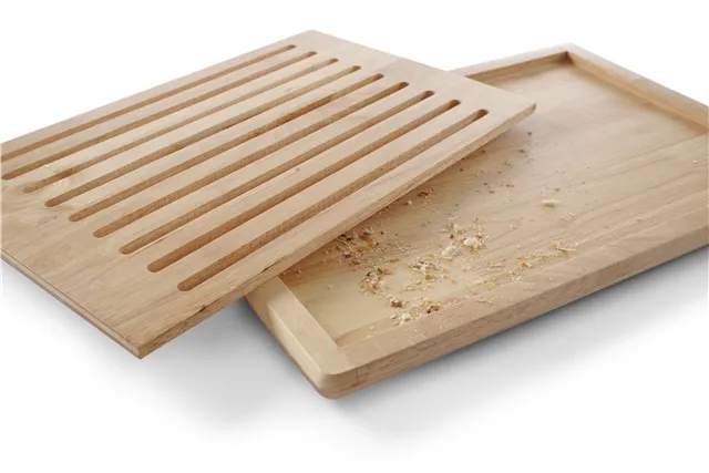 Deska do krojenia pieczywa, ciemne drewno, 475x322mm HENDI 505502