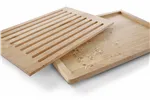 Deska do krojenia pieczywa, ciemne drewno, 475x322mm HENDI 505502