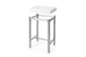 Kloc masarski z polietylenu z podstawą, 505656 + 505670, biały, 500x400x800mm HENDI 505687