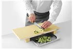 Podstawka pod deskę do sushi, 45×50×300 mm, beżowy, 300x50x45mm, Prostokątny Hasegawa 513828