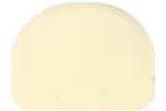 Skrobka do ciasta półokrągła - zestaw 6 szt., 6 szt., 120x88mm HENDI 554166